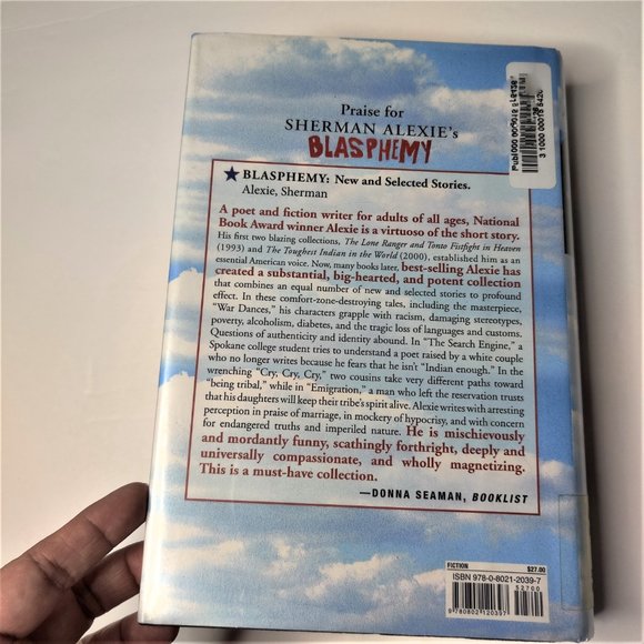 SHERMAN ALEXIE - BLASPHEMY - BOOK - Picture 2 of 4
